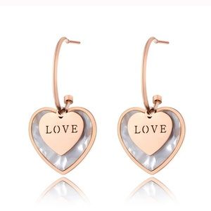Earrings “Love”